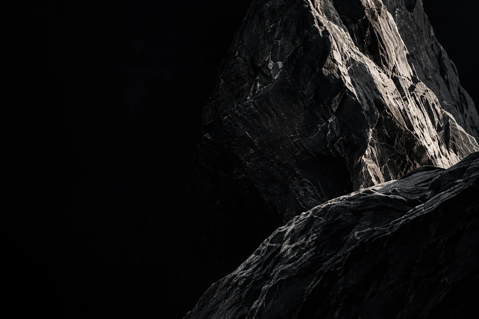 Detailed dark rock texture for the Forma concept.